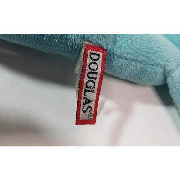 Douglas Cuddle Toys~Spike the Plush Turquoise Narwhal Stuffed Animal - Picture 3 of 9